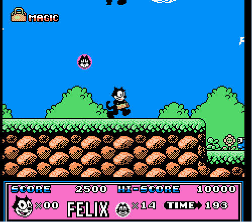 Обо всем - Ретро-обзор игры Felix the cat